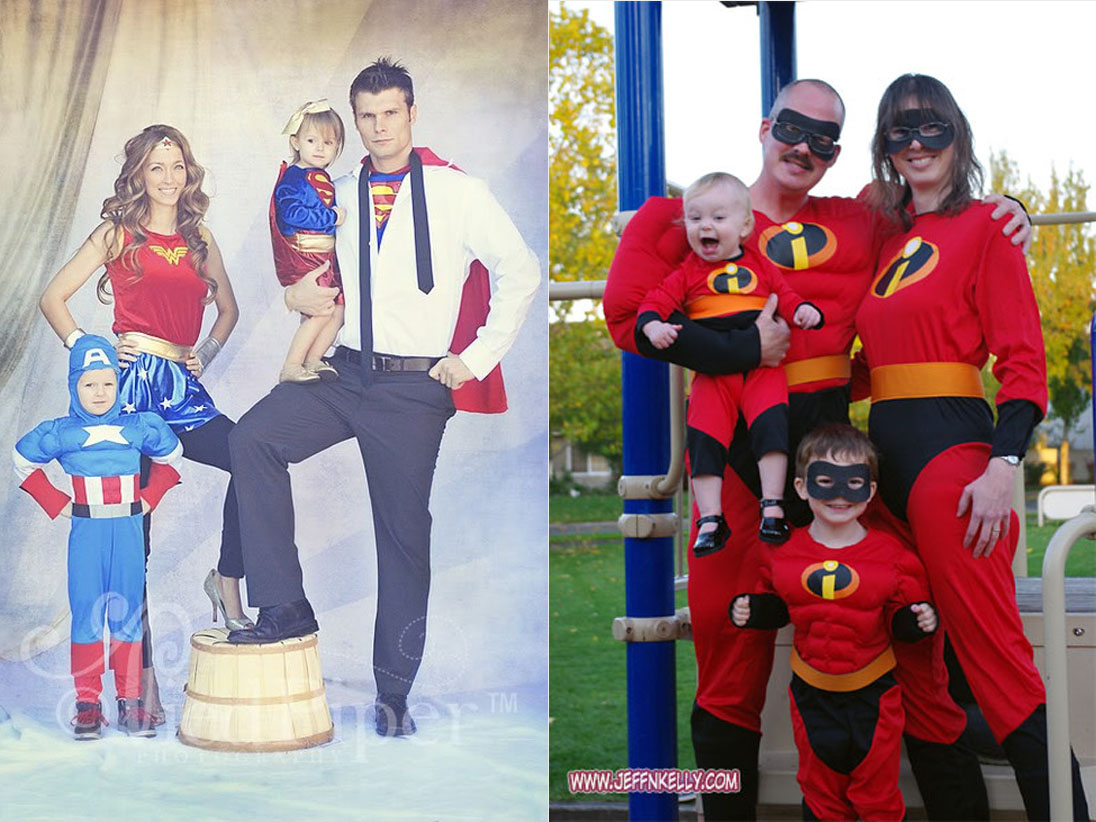 Calvary Boulder MOPS Halloween Costumes for the Family