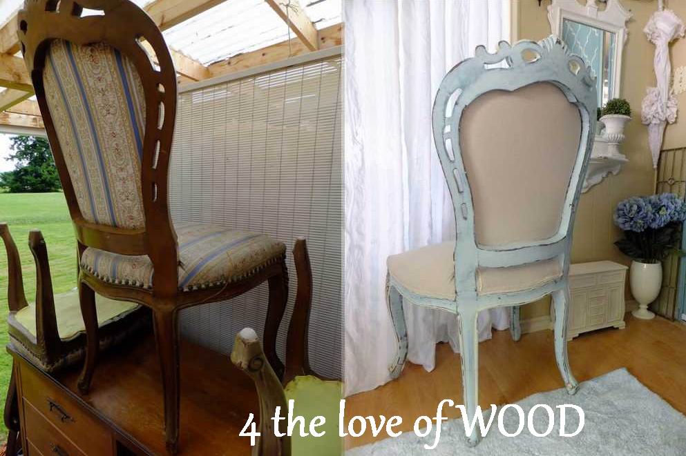 4 the love of wood HOW TO UPHOLSTER AN OPEN CHAIR BACK step two