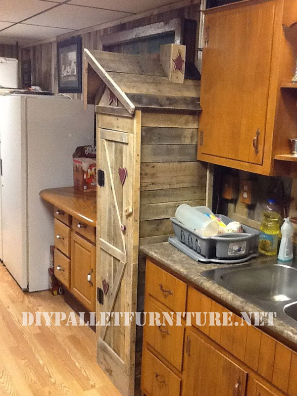 Mueblesdepalets.net: armario despensa para la cocina realizado con ...