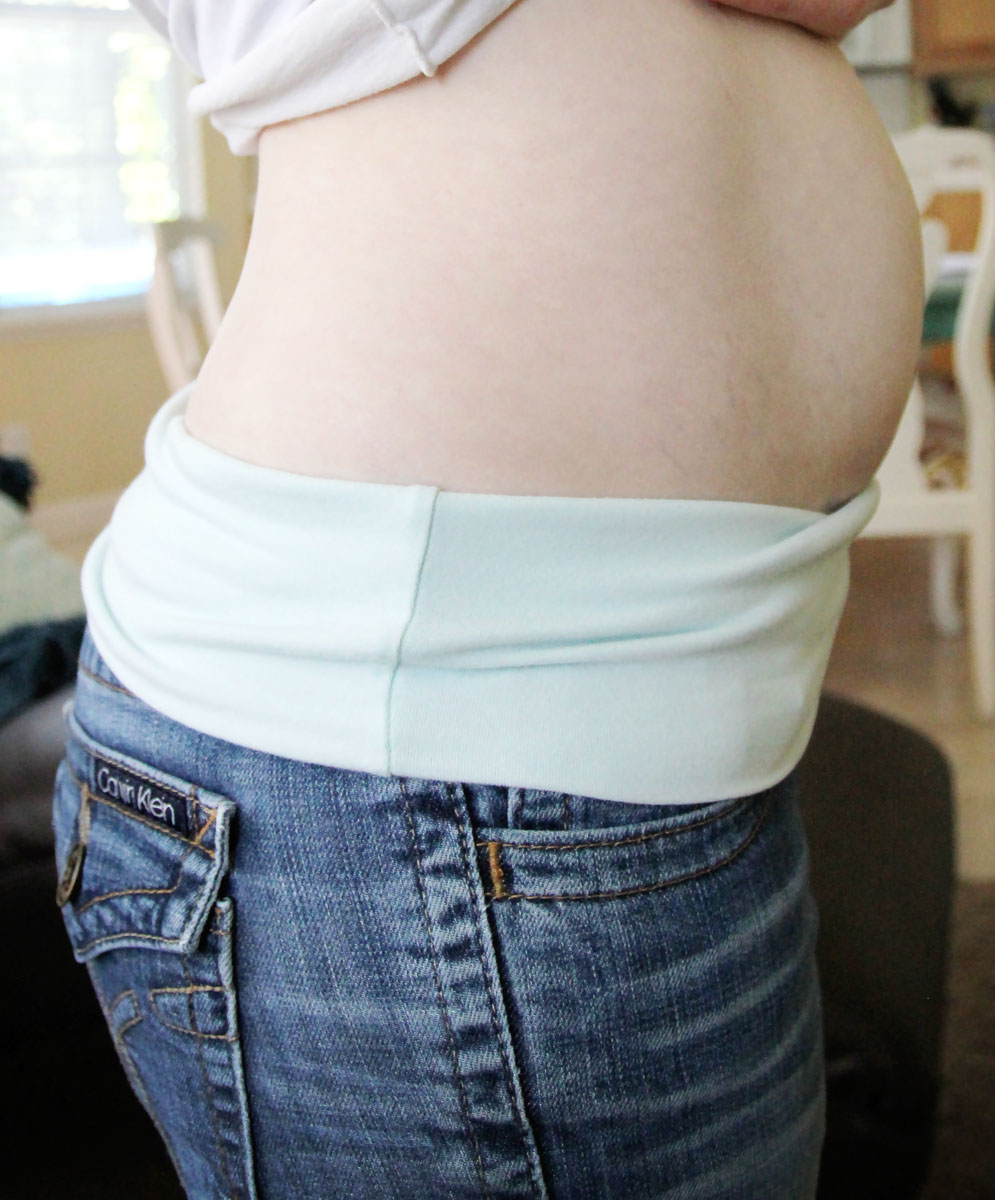 The Sassy Pepper Tutorial Home Made Maternity Pants