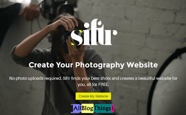 Create Your Photography Website - Free With Auto Update Option