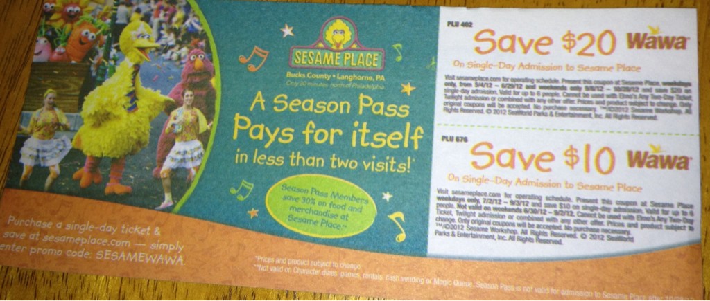 Sesame place coupon code