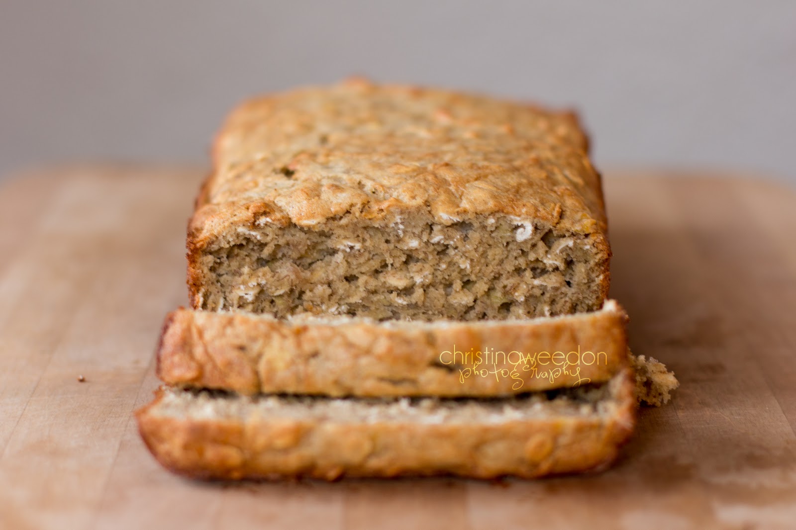 Dandelions on the Wall Gluten, Dairy, and Soy Free OatmealBanana Bread