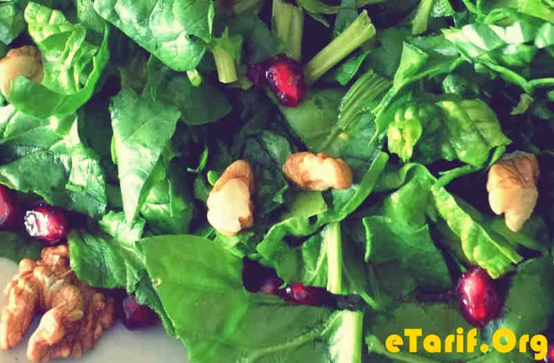 Ispanak Salatası Ispanak Salatası