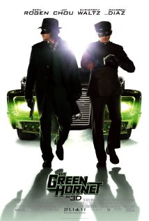 My major (and possibly only) highlights from this film? Most of the third act, and Admiral William Adama as a harassed newspaper editor. The Green Hornet, poster