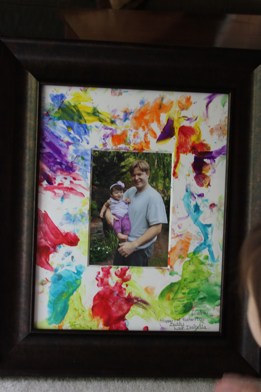 My Creative Side Father's Day Picture Frame