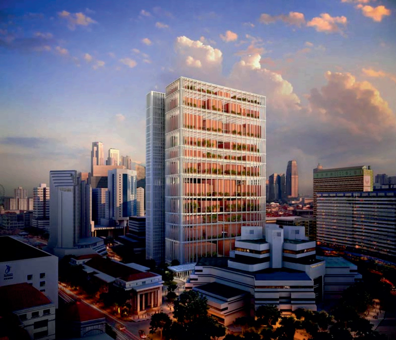 Singapore Subordinate Courts Complex By Serie Architects Aasarchitecture