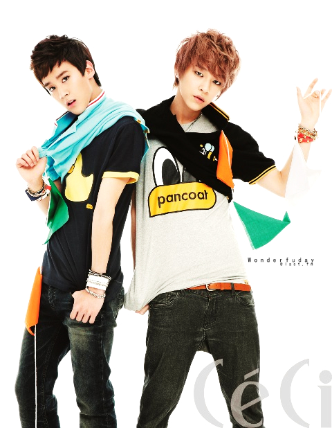 hahaha the adiks looks so cute together