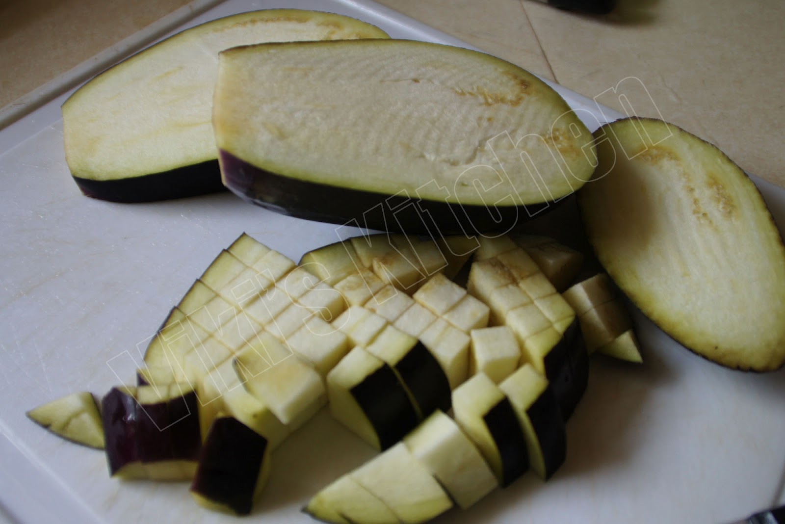 Viki 's Kitchen Eggplant fry and kitchen garden