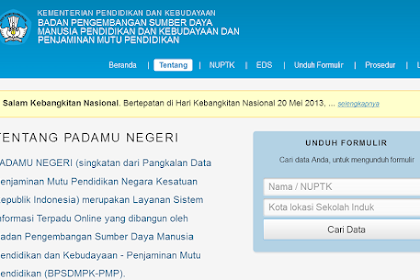 Kemdikbud Rilis Situs Layanan PADAMU NEGERI - foldersoal.com