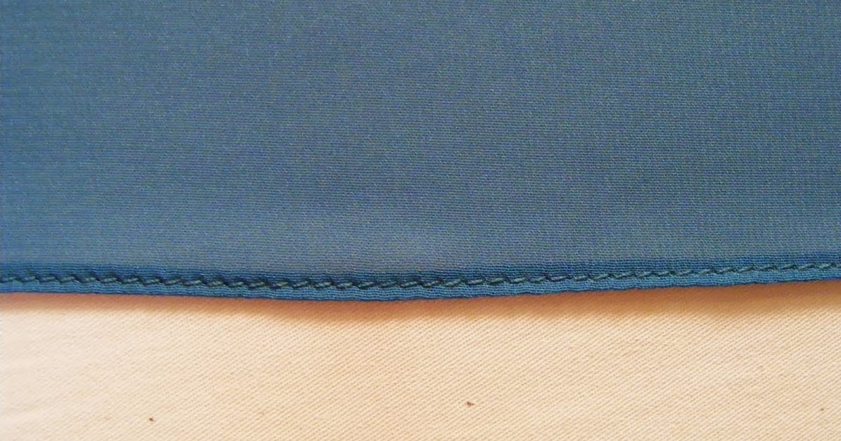 How to Hem Chiffon the Easy Way {needle and thREAD}