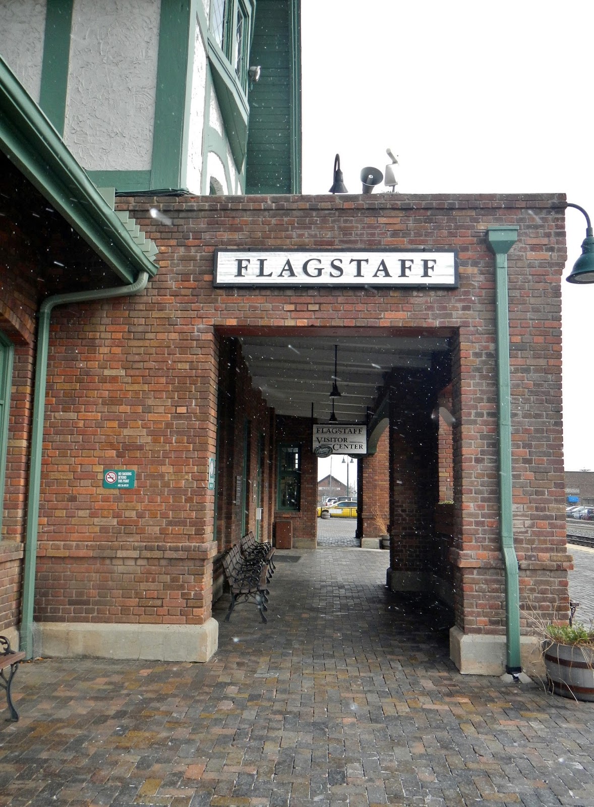 The Southwest Through Wide Brown Eyes Historic Flagstaff Train Depot