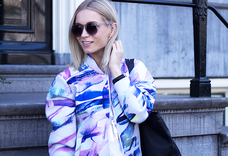 Fashion Attacks IvyRevel outfit ootd colorful bomber Fashion Attacks IvyRevel outfit ootd colorful bomber