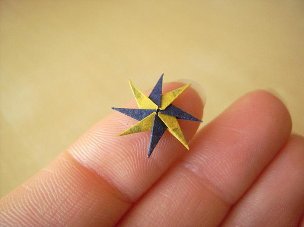 Worlds smallest origami Worlds smallest origami photos