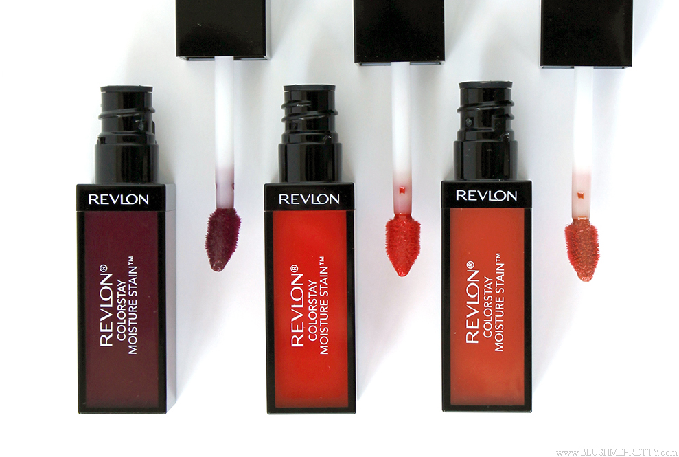Revlon Colorstay Moisture Stain Review Parisian Passion Shanghai Sizzle Milan Moment