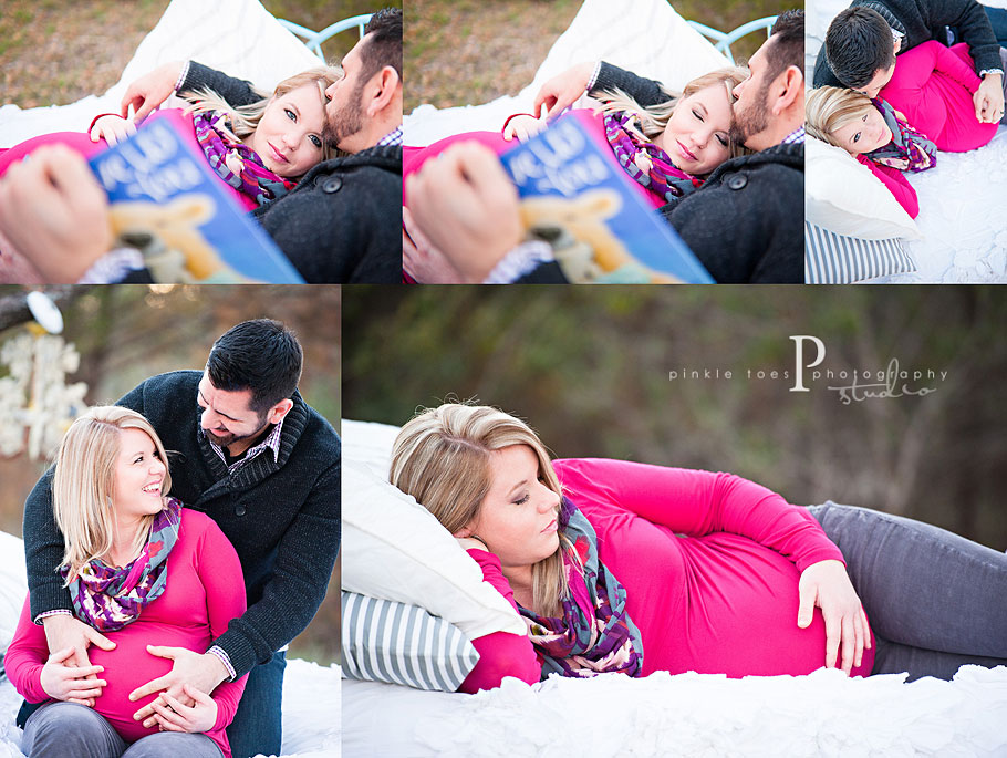 Sweet Little Nursery Maternity Photography {Featured Pinkle Toes