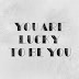 Be you