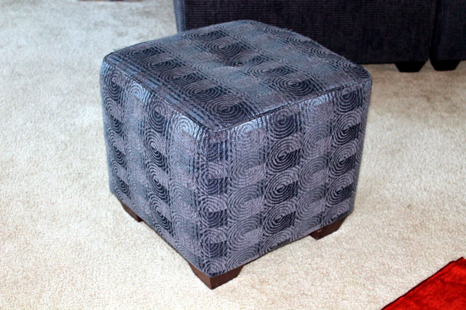 How To Make Your Own Ottoman Cover at Cindy Bender blog