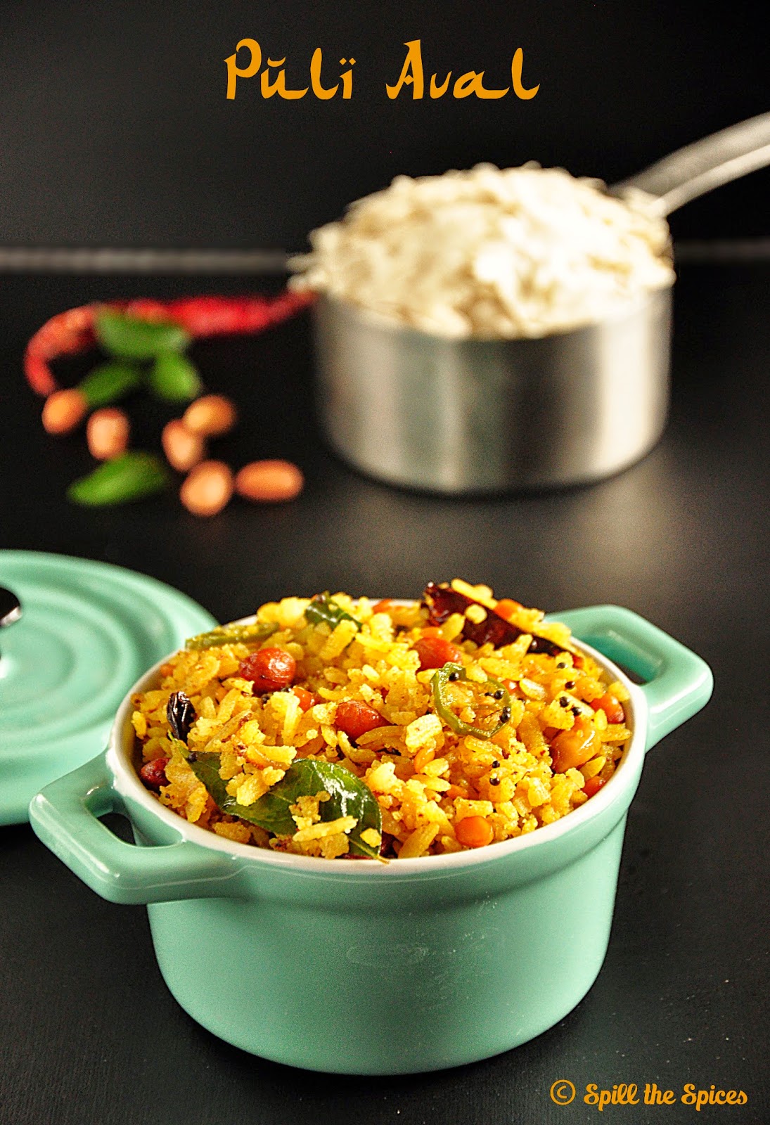 Puli Aval Tamarind Poha Upma Spill the Spices