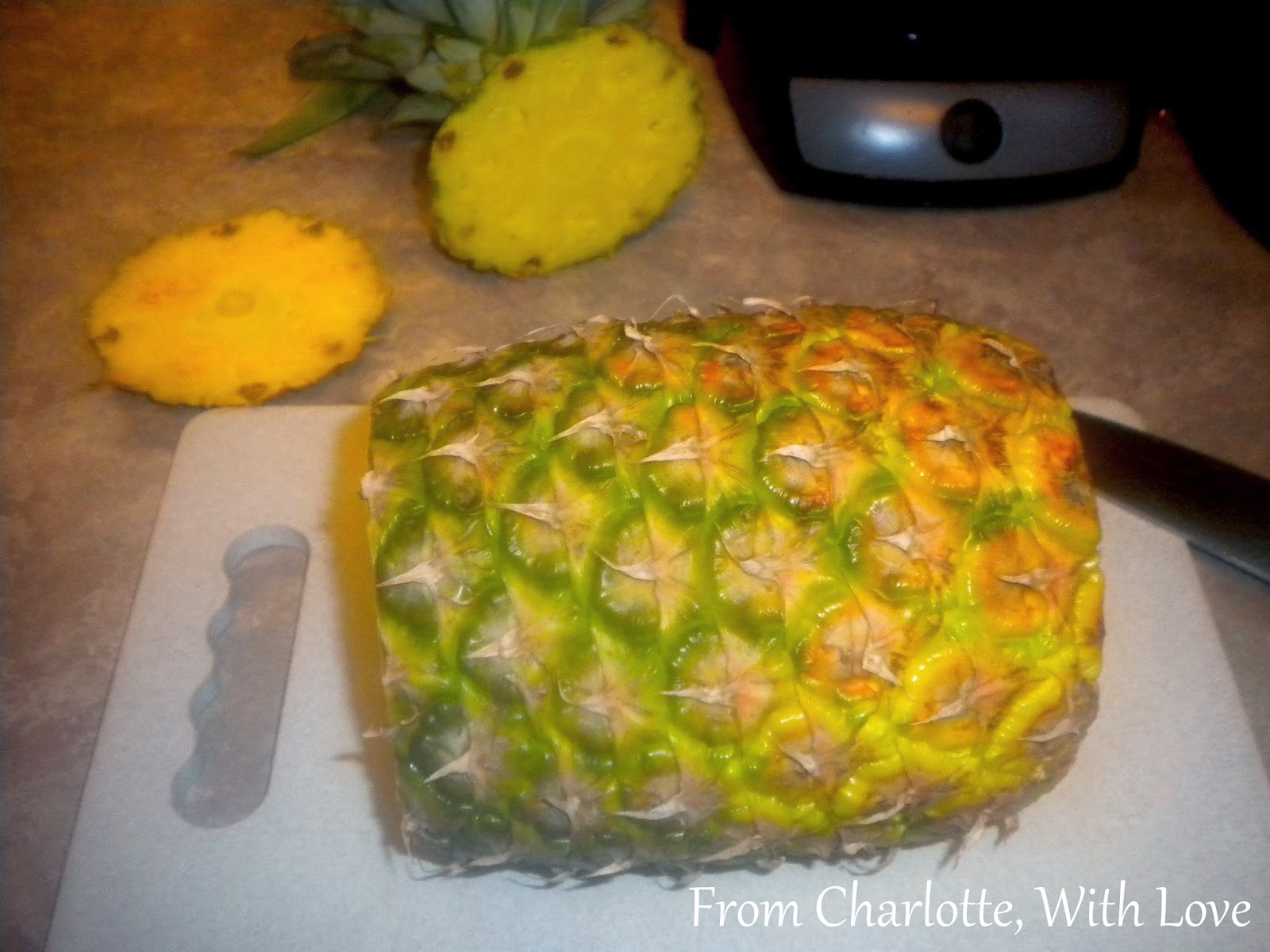 From Charlotte, With Love Tips & Tricks Cutting Pineapple