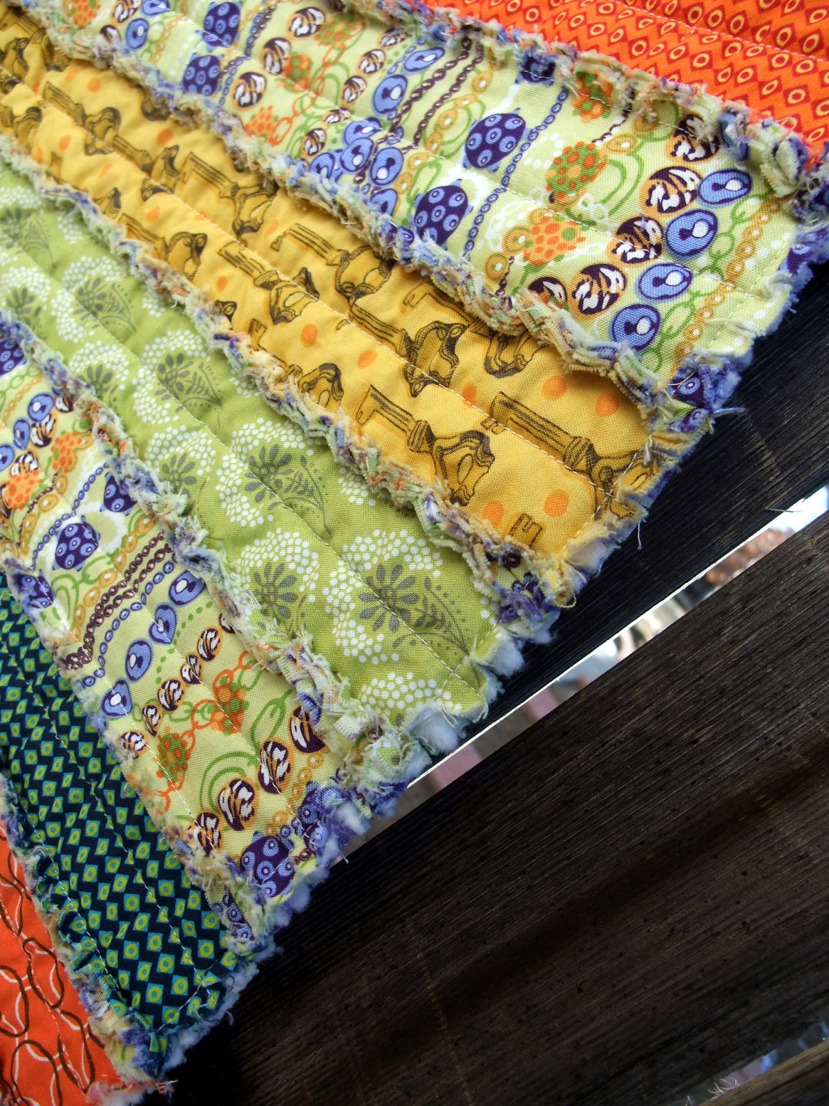 Just Another Hang Up "Rag Quilted Table Runner" Tutorial...