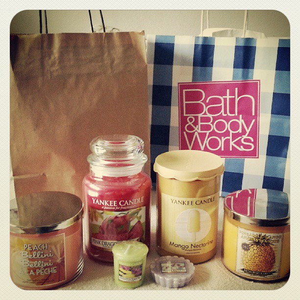 Haul Yankee Candle & Bath and Body Works