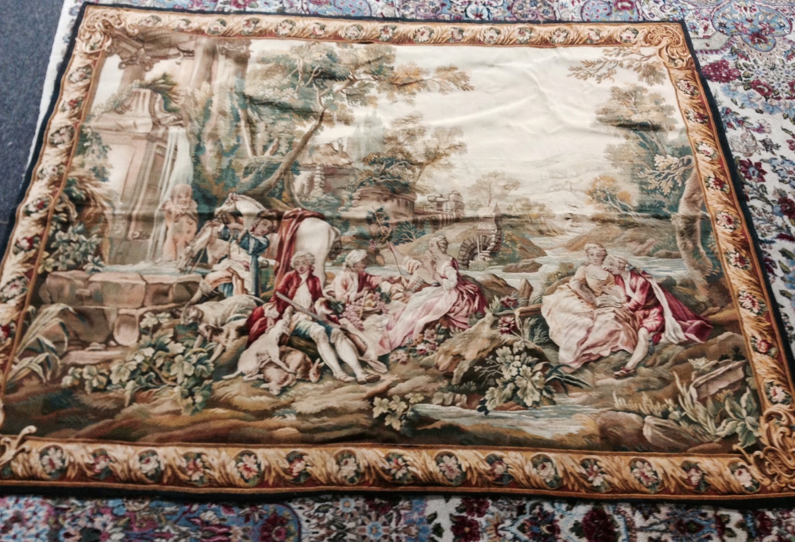 Watch Swap Cafe Fine Aubusson Tapestry 19th Century Toronto Auction
