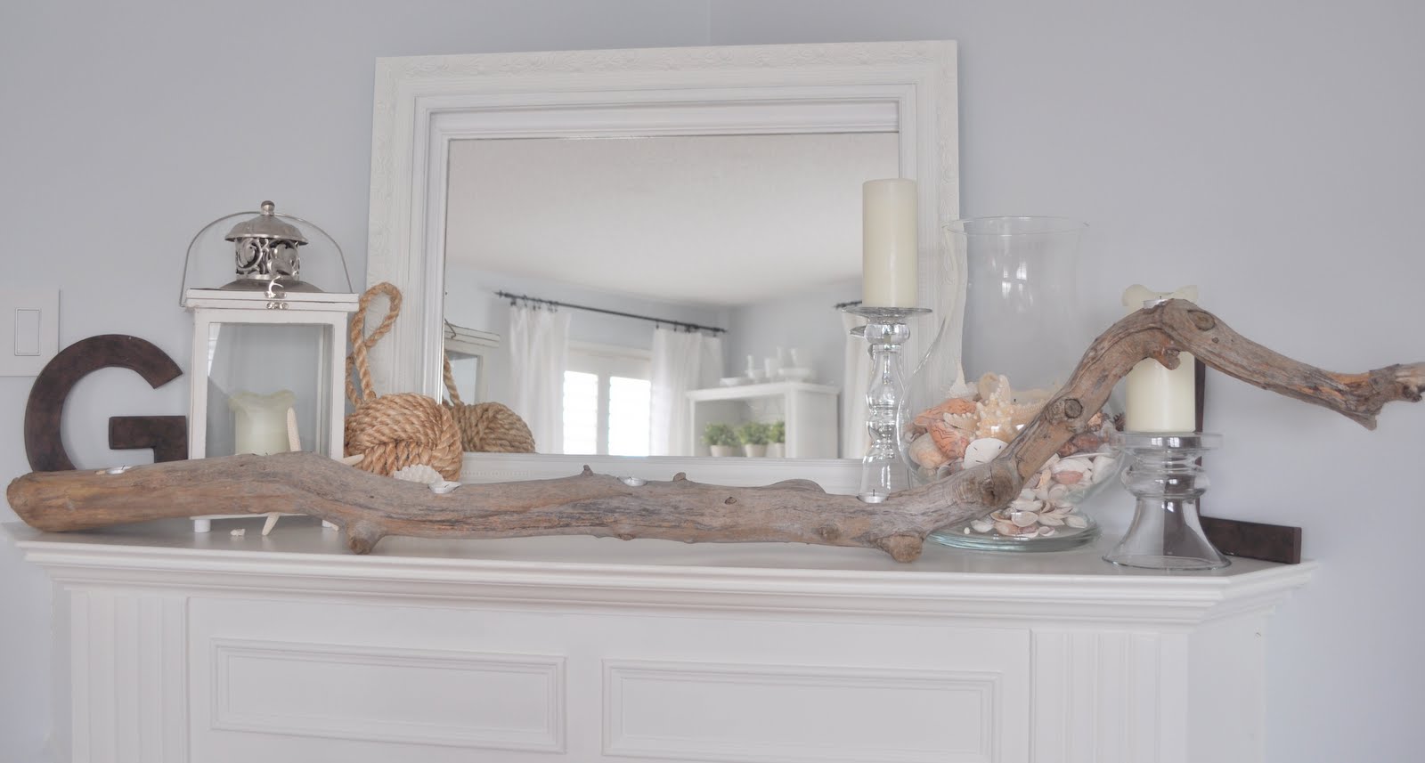 Beachy Mantel Kim Power Style