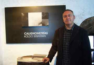 Koldo Sebastian Art Exhibition Calignometrias in Les Quintanas (Llorenç del Penedès)