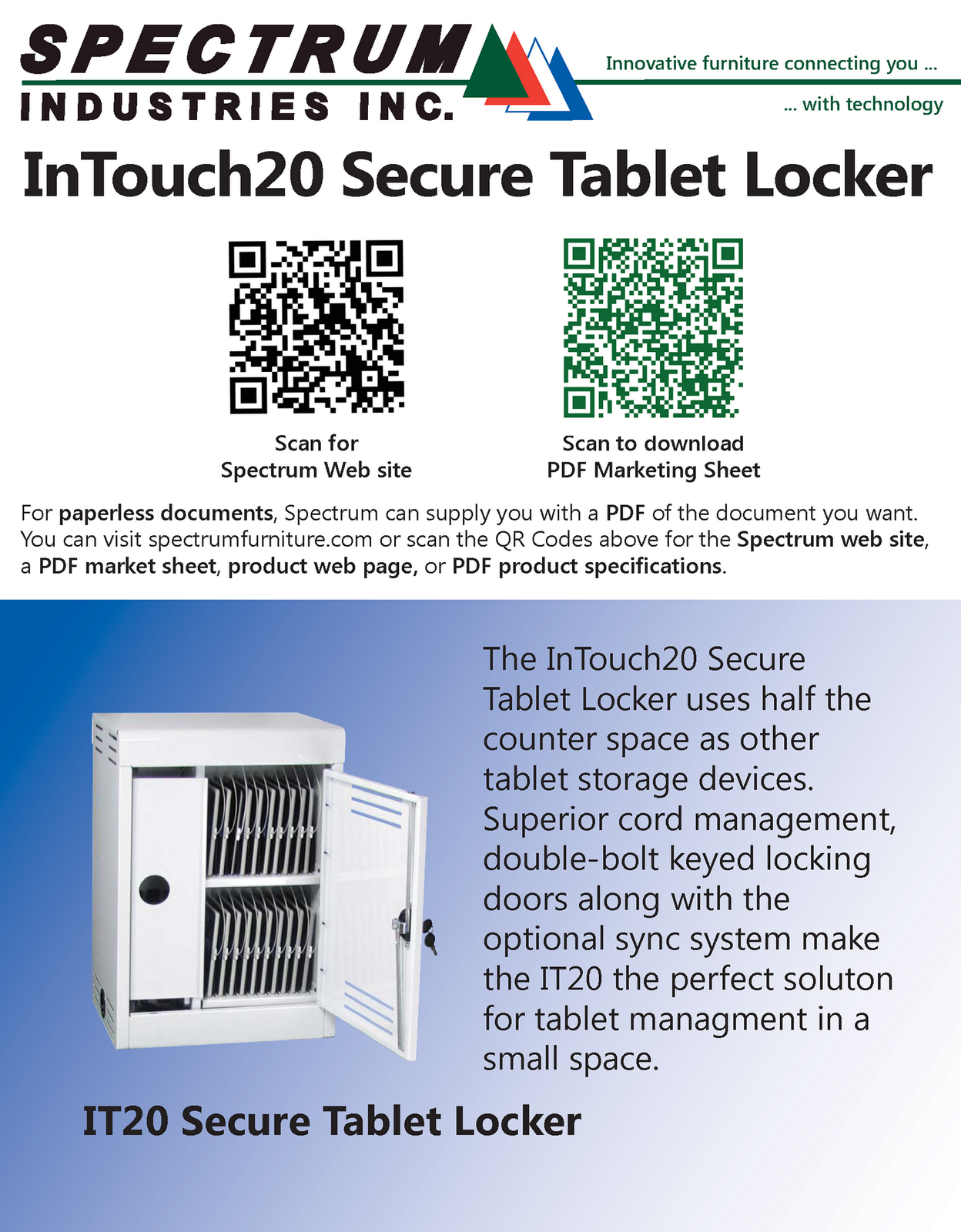 Spectrum Uses Mobile Device Technology To Stay Green Spectrum