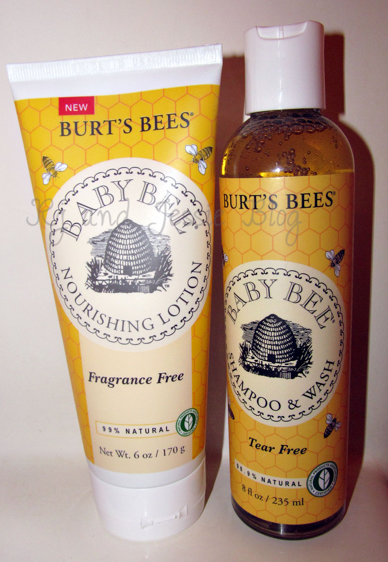 Burt's Bee's body wash and lotion review!