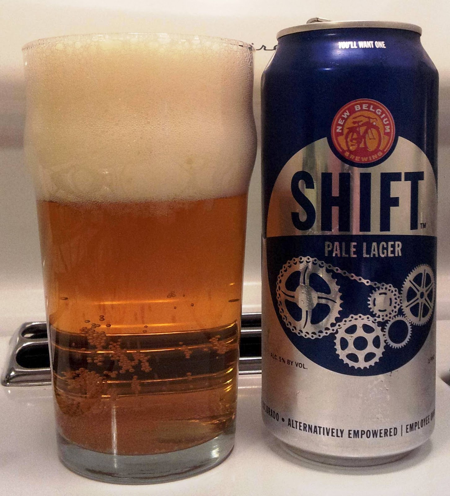 Not Another Beer Review New Belgium Shift Pale Lager