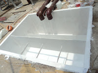 Bọc composite trên nền bể thép