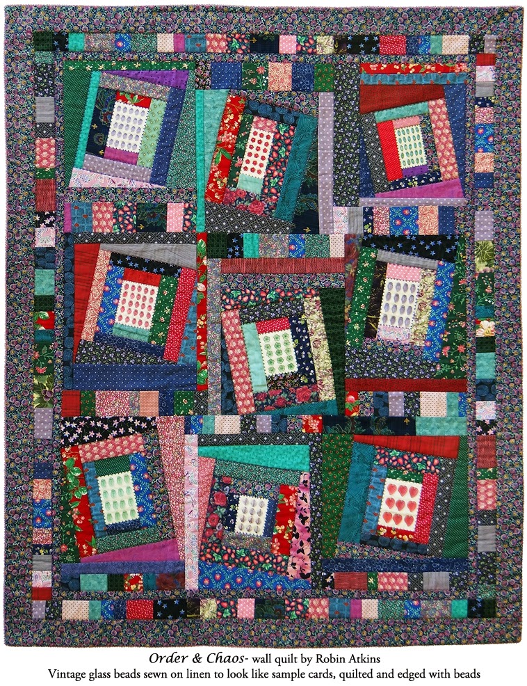 Beadlust Beading + Quilting a Happy Marriage!