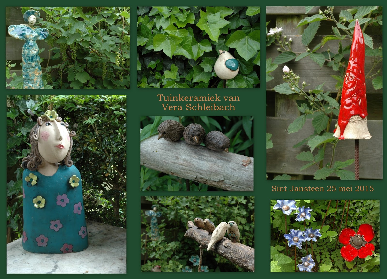 Verbeelding en historie Tuinkeramiek in Sint Jansteen van Vera Schleibach