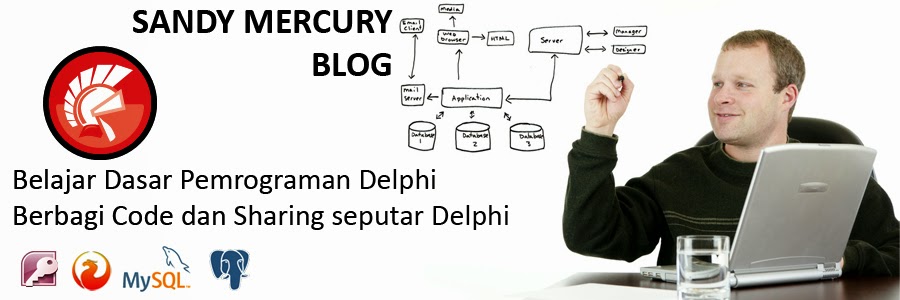 Sandy Mercury's Blog | Dasar Pemrograman Delphi, Pascal Indonesia