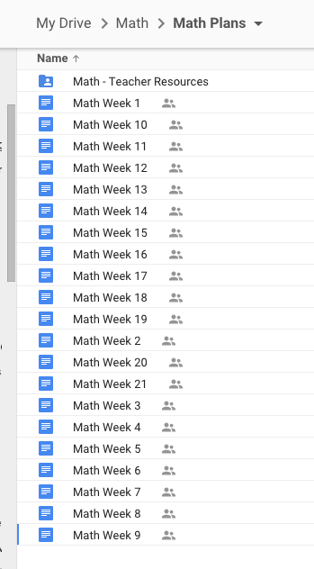 Week 2 - Google Drive