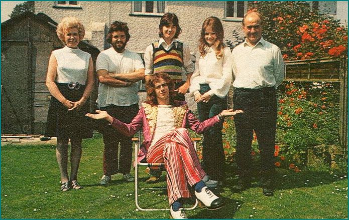 Jim Lea and family