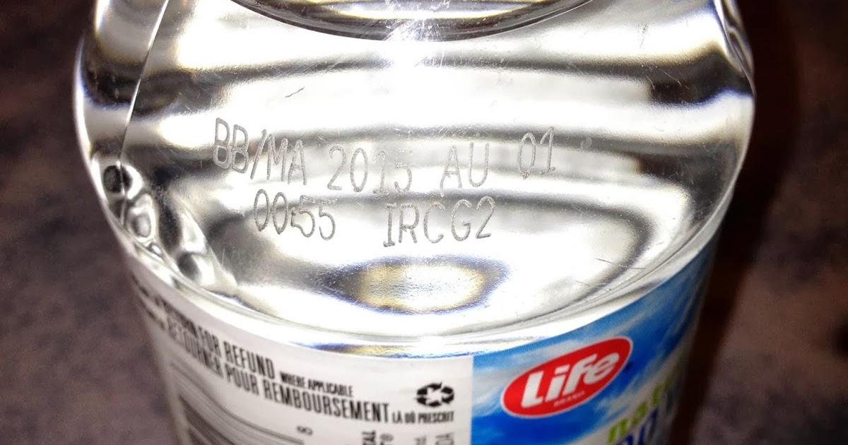 What's in My Water? Expired Water?