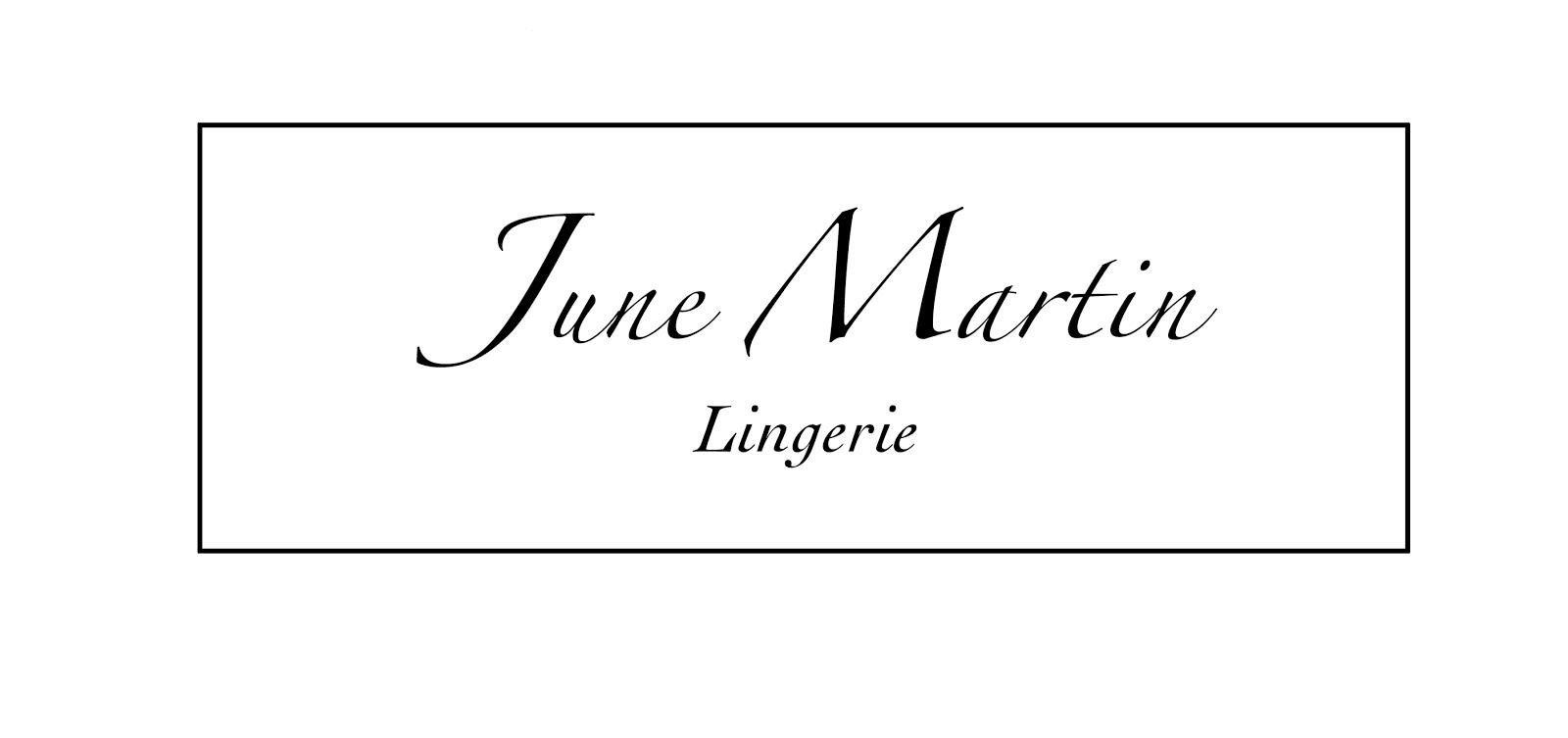 June Martin Lingerie