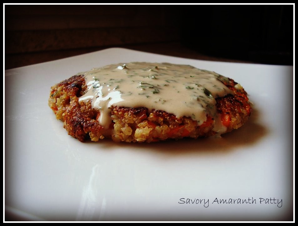 A Cowhugger's Life Savory Amaranth Patties