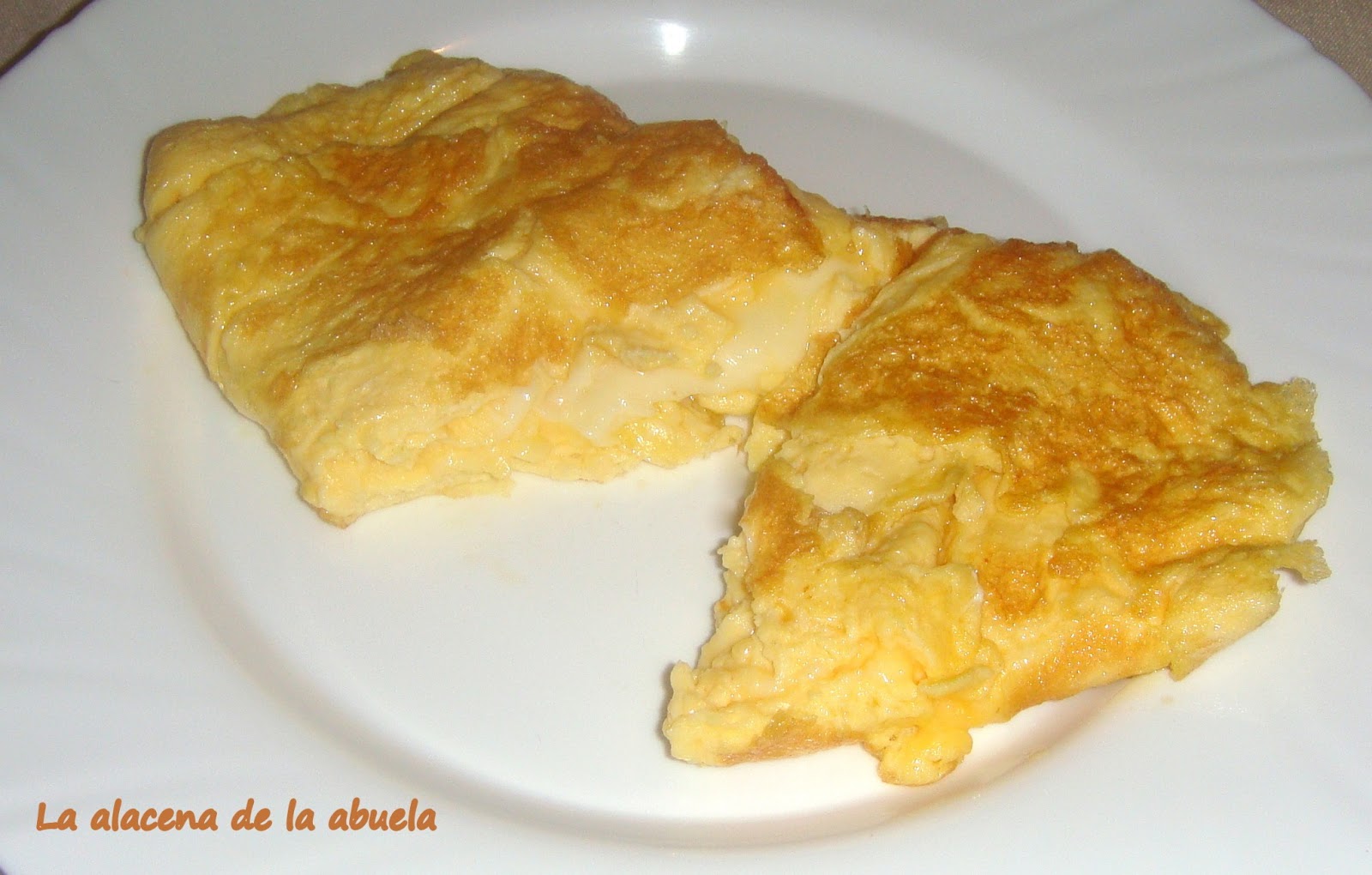 La alacena de la abuela Carmen TORTILLA DE QUESO