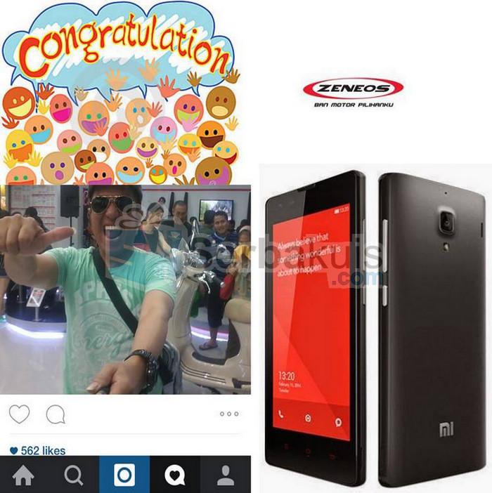 Pemenang Kontes Zeneos Selfie Challenge at Jakarta Fair Pemenang Kontes Zeneos Selfie Challenge at Jakarta Fair
