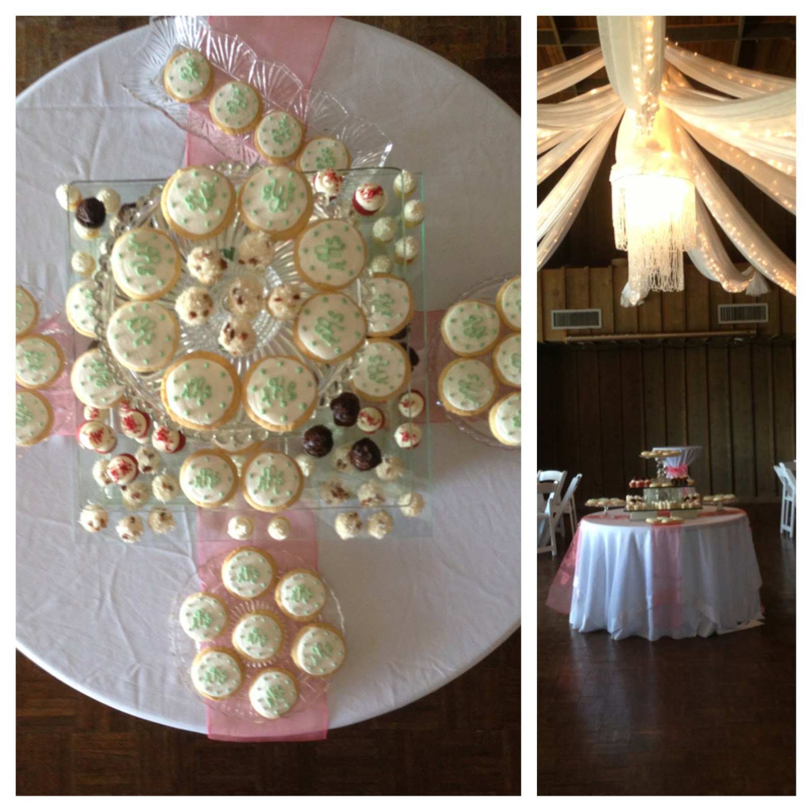 Cathy's Flowers Mint and Coral Spence and Amanda