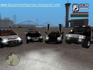 Police Cars Gta dabangg game online