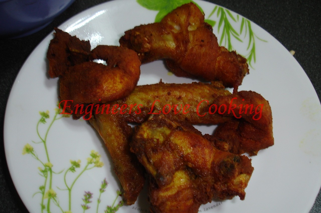 Engineers Love Cooking AYAM MASAK BLACK ROSE / BLACK ROSE FRIED CHICKEN