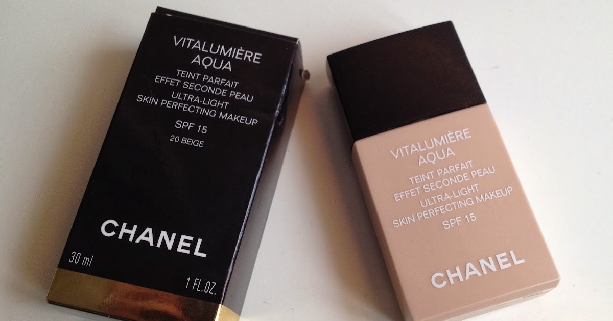 My Beautopia: The perfect foundation: Chanel Vitalumiere Aqua