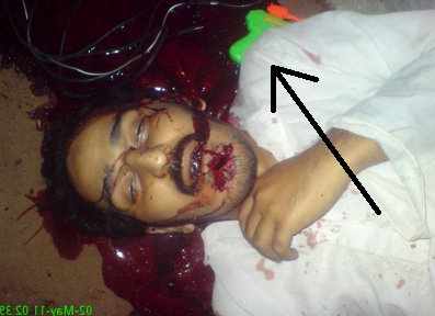 Gadaffi's death photo Dead+Man+in+bin+Laden+Compound