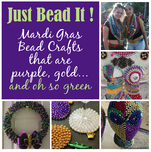 can you recycle mardi gras beads