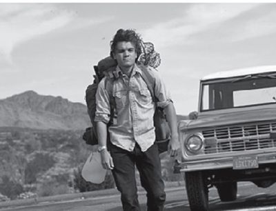 Emile Hirsch in Into the Wild 